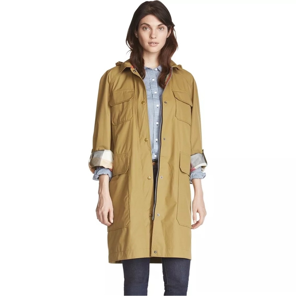 Woolrich - Cocoon Long Rain Coat - size M